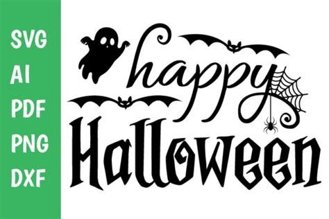 Happy Halloween Boo Svg Graphic by classygraphic · Creative Fabrica