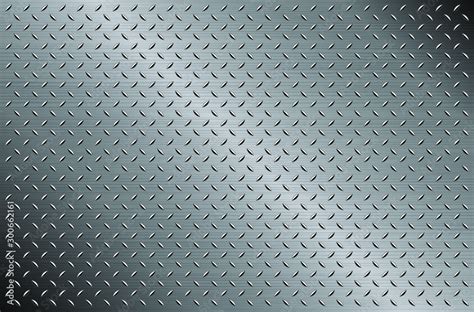 Seamless Metal texture background. Stainless steel pattern. industrial wallpaper. Vector ...