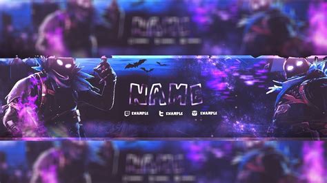 Fortnite Banner Template