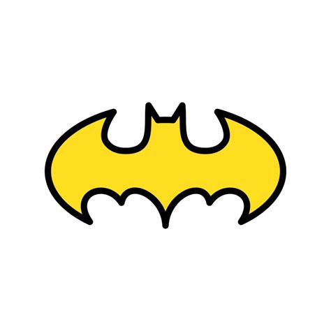 batman logo vector, batman icono vector libre 19136481 Vector en Vecteezy