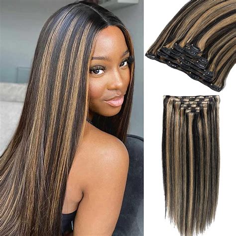 Top 48 image black hair with highlights straight - Thptnganamst.edu.vn