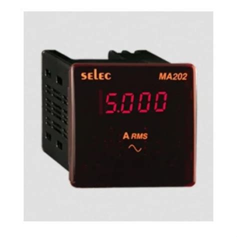 SELEC Digital Panel Meters, MA202 at Rs 800/piece in Jaipur | ID: 9810835333