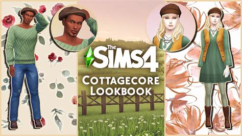 The Sims 4 Cottagecore-Inspired Look Book!