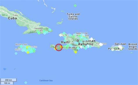 Haiti Earthquakes Archive: Past Quakes in 2023 | VolcanoDiscovery