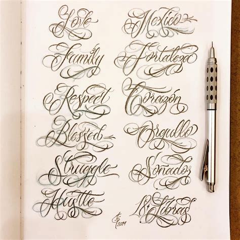 Cursive Tattoo Lettering Fonts Letters Tattoo Ideas Tattoo Fonts For | The Best Porn Website