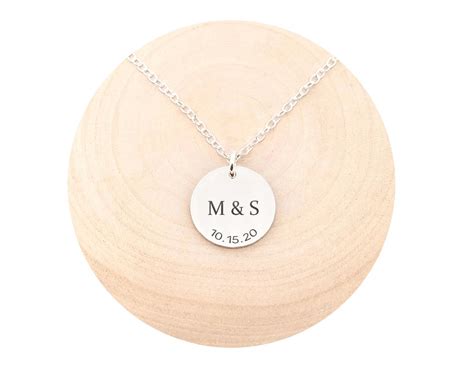 Anniversary Necklace Personalized Anniversary Necklace Date Necklace ...