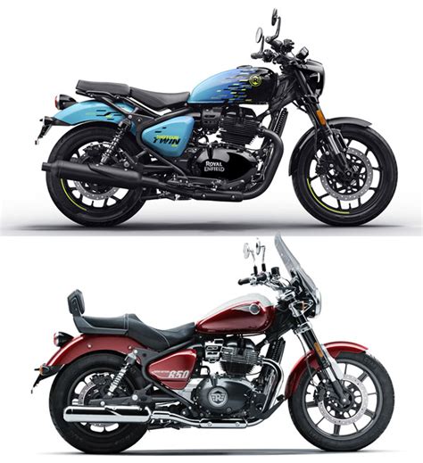 Royal Enfield Shotgun 650 Vs Super Meteor 650 – Top Differences - DriveSpark News