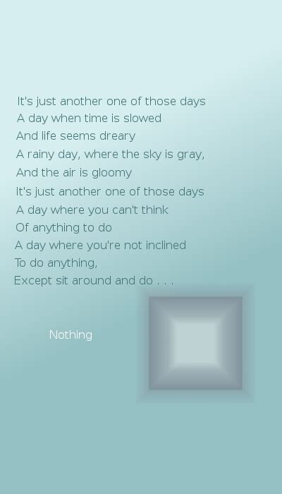 Rainy Day Poem by SkeletonMob on DeviantArt