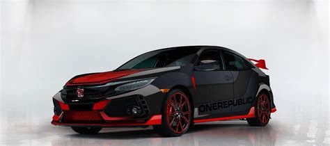 Honda Shows Off A Custom Civic Type R Designed By OneRepublic | Carscoops