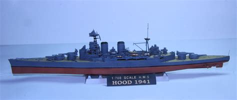 HMS Hood Scale Models - Destination's Journey