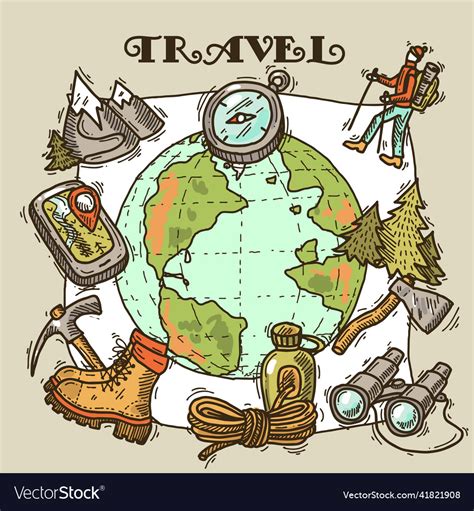 Travel Royalty Free Vector Image - VectorStock