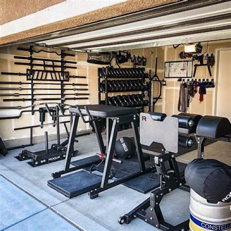 Top 75 Best Garage Gym Ideas - Home Fitness Center Designs