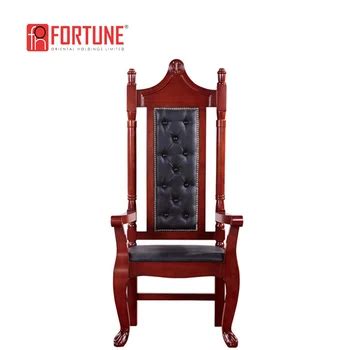 Court Room Judge Chair Solid Wood With Leather High Back Judge Chair ...