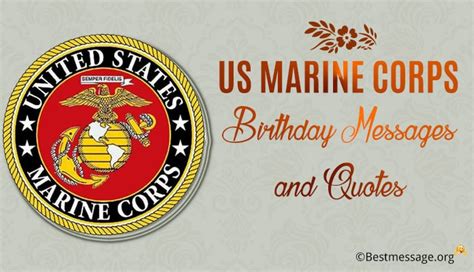 US Marine Corps Birthday Messages and Marine Corps Quotes - Happy ...