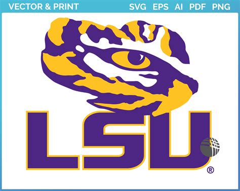 LSU Tigers - Secondary Logo (2014) - College Sports Vector SVG Logo in ...