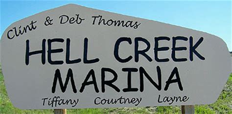 Hell Creek Marina -- Fort Peck Fishing and Missouri Breaks Hunting in Montana