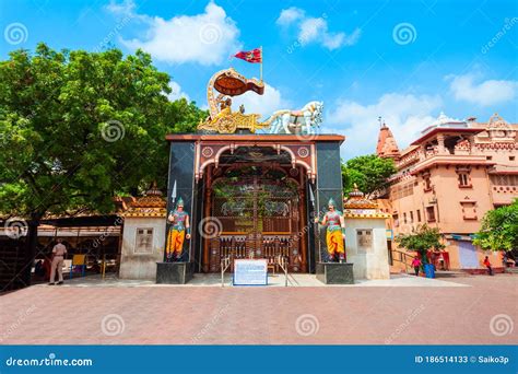 Krishna Janmasthan Temple in Mathura Editorial Stock Photo - Image of landmark, building: 186514133