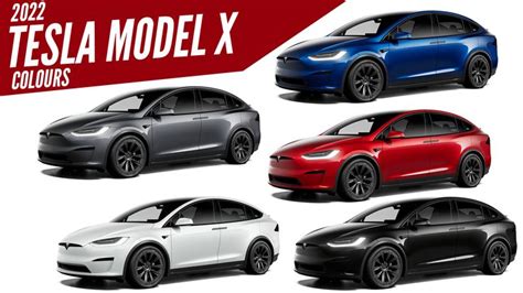 2022 Tesla Model X - All Color Options - Images | Tesla model x, Tesla model, Tesla