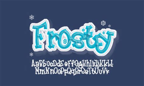 33 Free Cool and Useful Snowy Fonts | Naldz Graphics