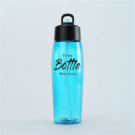 Free Water Plastic Bottle Mockup — Free Mockup World