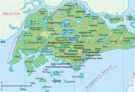 Letak Geografis Singapura Beserta Batas Wilayah dan Pengaruhnya