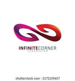 Infinity Color Shape Logo Design Stock Vector (Royalty Free) 2172159657 ...