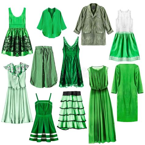 Green clothes isolated stock image. Image of dressing - 98067359