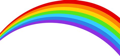 Rainbow clipart design illustration 9399180 PNG