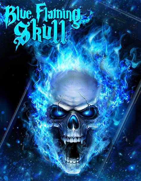 Blue Fire Skull Wallpapers - Top Free Blue Fire Skull Backgrounds - WallpaperAccess