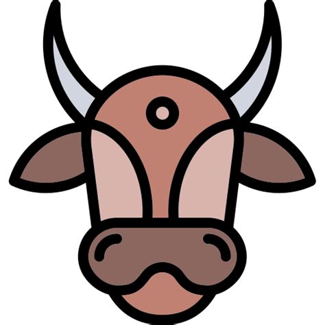 Sacred cow Generic Outline Color icon