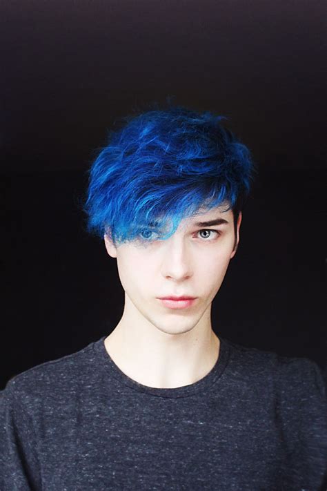 light blue hair dye black male - Selma Dailey