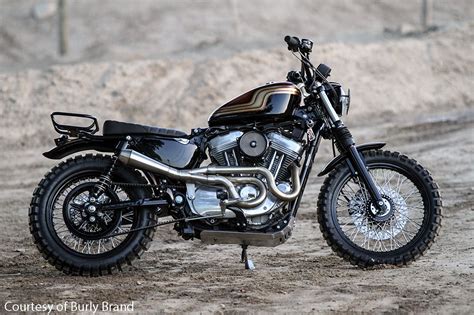 Burly Brand Jackrabbit Sportster Scrambler - Motorcycle USA (With images) | Scrambler motorcycle ...