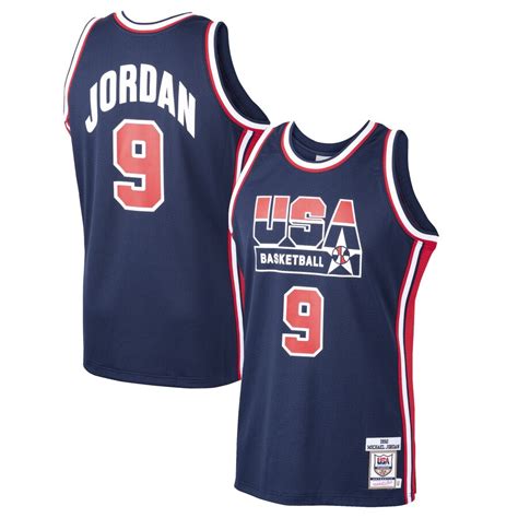 USA Dream Team Jerseys S-2X 3X 4X 5X Jordan, Bird, Stockton, Ewing