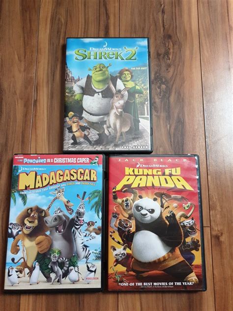 Dreamworks Shrek Kung Fu Panda Madagascar Toys