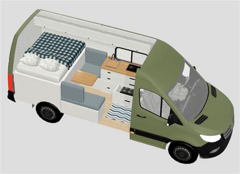 Creating a Camper Van Layout: The Ultimate Step-By-Step Guide — vanspace 3D