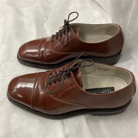 Florsheim Mens Brown Leather Shoes(s)