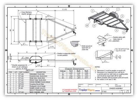 Image result for free diy utility trailer plans | Trailer plans, Trailer, Utility trailer