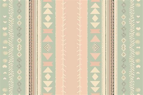 Simple boho patterns pastel background. Abstract minimal seamless pattern geometric graphic line ...