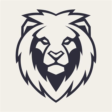 Lion Head Vector Mascot 334670 Vector Art at Vecteezy