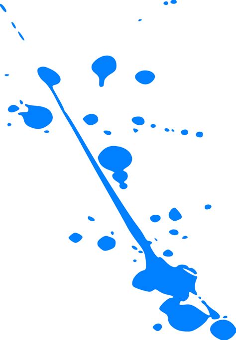 Light Blue Paint Splatter Icons Png Png High Resolution