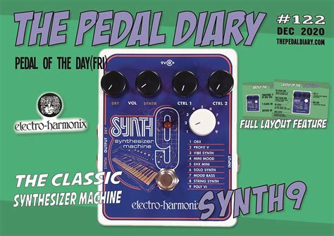 Electro-Harmonix Synth9 full layout feature (Pedal Review) | The Pedal Diary | The Pedal Diary