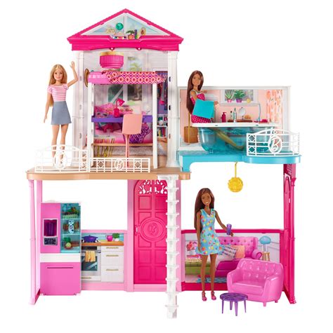 Barbie Dollhouse and Furniture Doll Playset - Walmart.com