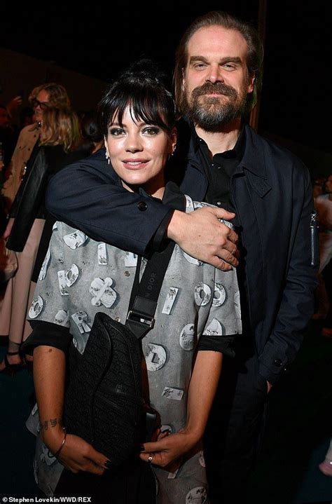 Lily Allen cosies up to Stranger Things star boyfriend David Harbour | Lily allen, Celebrities ...