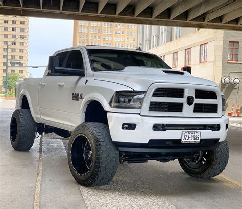 Meet the White Ghost – Lifted 2017 Dodge Ram 2500 Laramie on 37s - offroadium.com