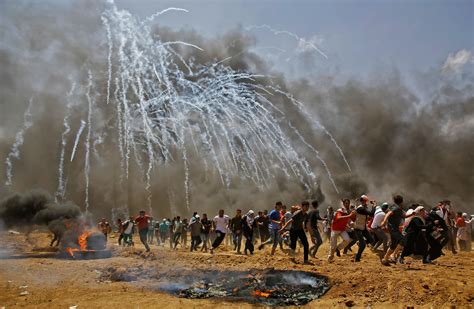 PHOTOS: U.S. Embassy Opens In Jerusalem As Tens Of Thousands Protest In ...