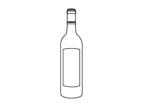 Wine Bottle Outline 2 SVG Alcohol Bottle SVG Wine Bottle - Etsy