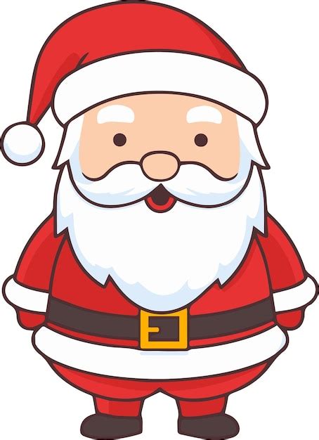 Cute cartoon Santa Claus character AI generated | Premium AI-generated ...