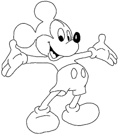 Https Coloringhome Com Coloring Page 1690863 Mickey Mouse Coloring ...