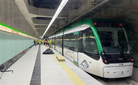 New Metro line tests under way in Malaga city centre | Sur in English