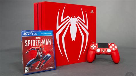 Spider-Man Limited Edition PS4 Pro bundle detailed in unboxing photos - Polygon